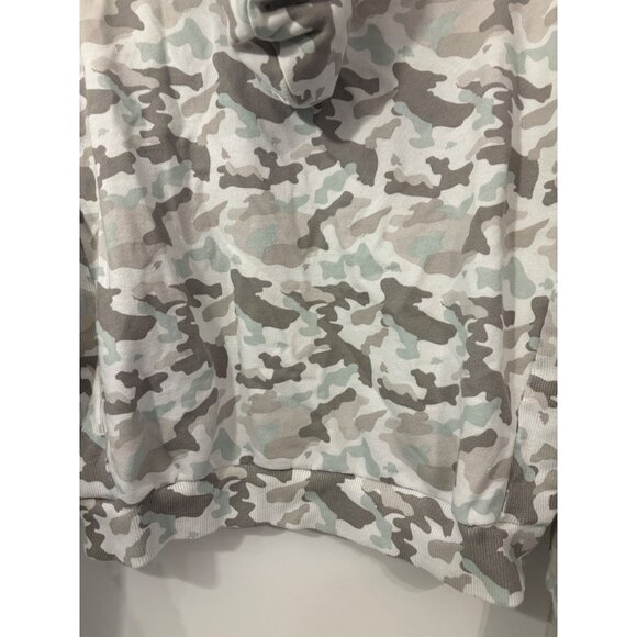 Simply Southern Women’s Size Large Camo Hoodie Sweatshirt Brown White Green Tan - Picture 4 of 6